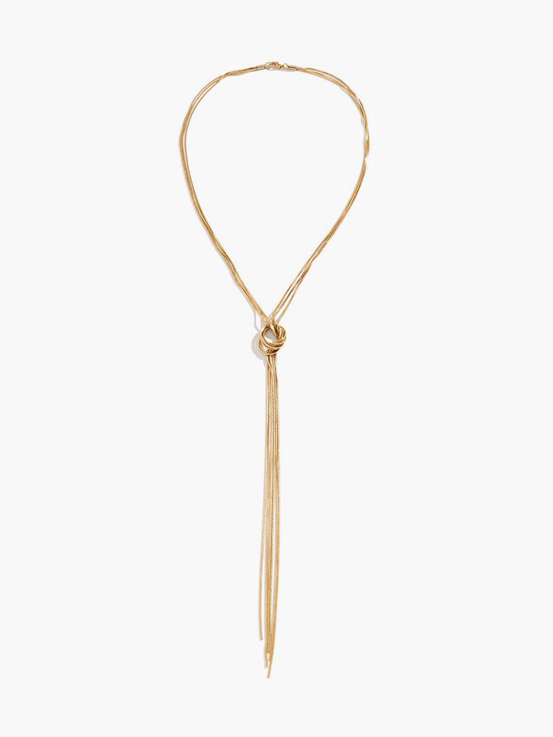 Mérial | Korte Ketting met Kwastje-Kettingen-Calora-Goud-Calora