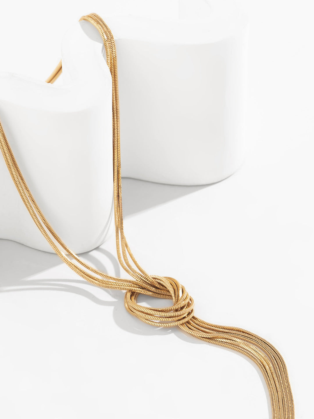 Mérial | Korte Ketting met Kwastje-Kettingen-Calora-Goud-Calora