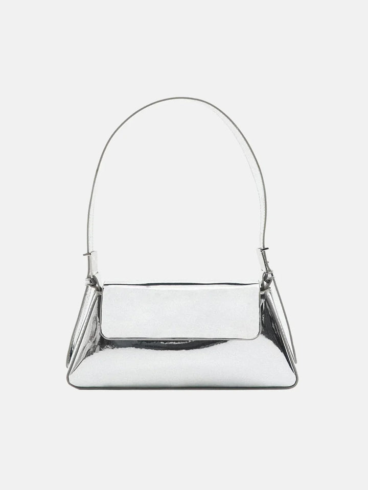 CALORA_ Metallic Handtas en Schoudertas voor Elegante Feesten
