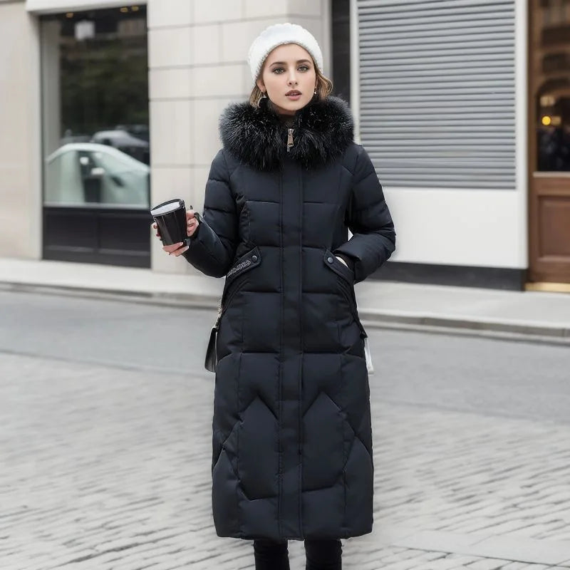 Mirabella | Winter parka jas voor dames-Zomer Jassen-Calora-Zwart-M-Calora
