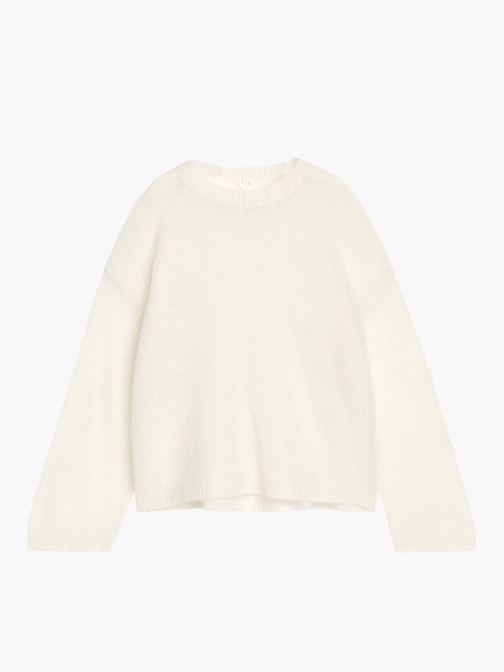 CALORA_ Moderne Pullover met Losse Pasvorm en Wijde Mouwen