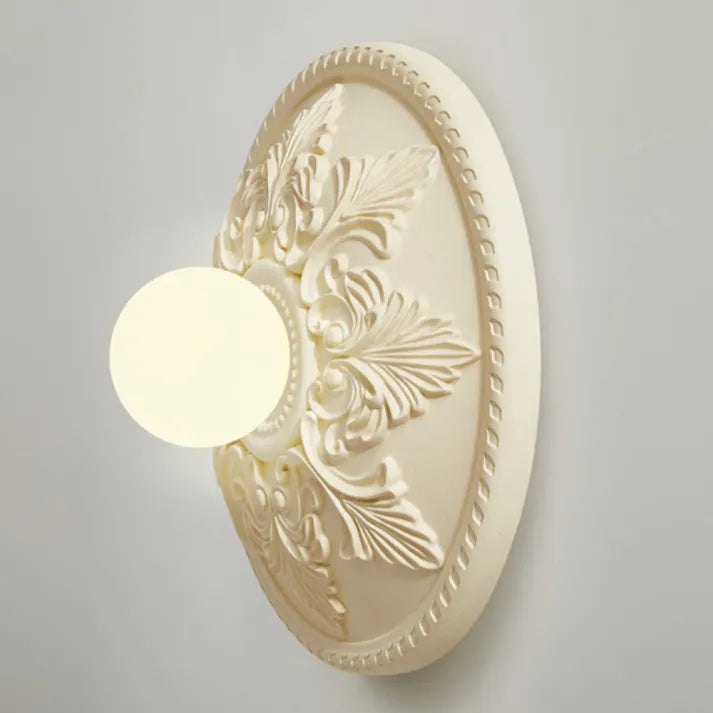 CALORA_ Moderne Resin Wandlamp Melk Koffie Verlichting Voor Sfeer