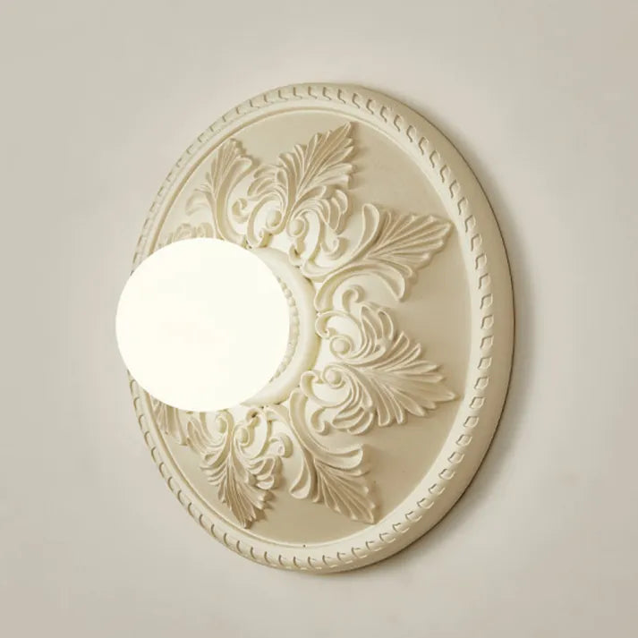 CALORA_ Moderne Resin Wandlamp Melk Koffie Verlichting Voor Sfeer