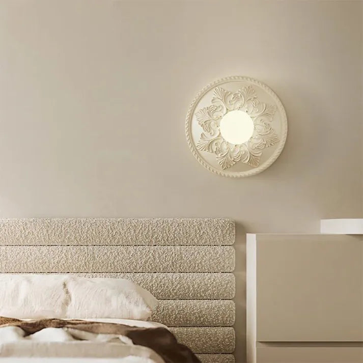 CALORA_ Moderne Resin Wandlamp Melk Koffie Verlichting Voor Sfeer