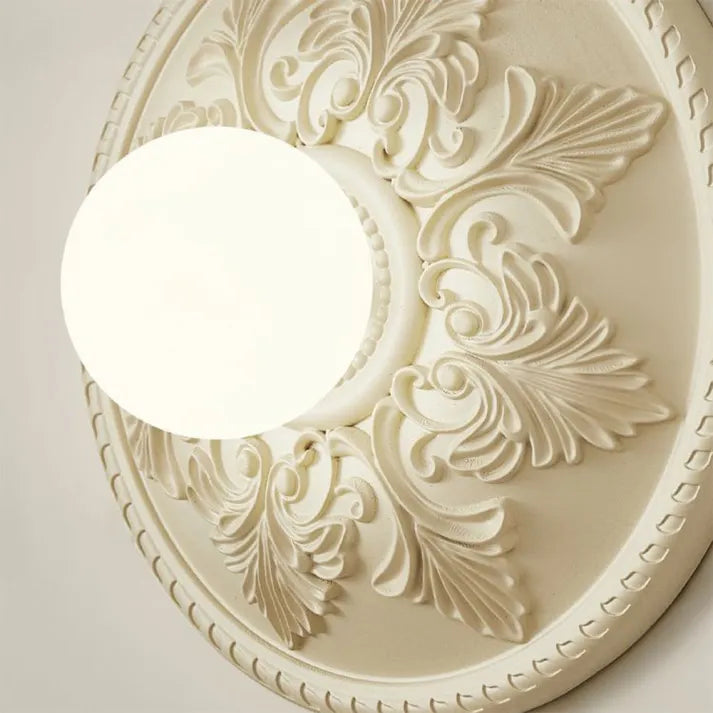 CALORA_ Moderne Resin Wandlamp Melk Koffie Verlichting Voor Sfeer