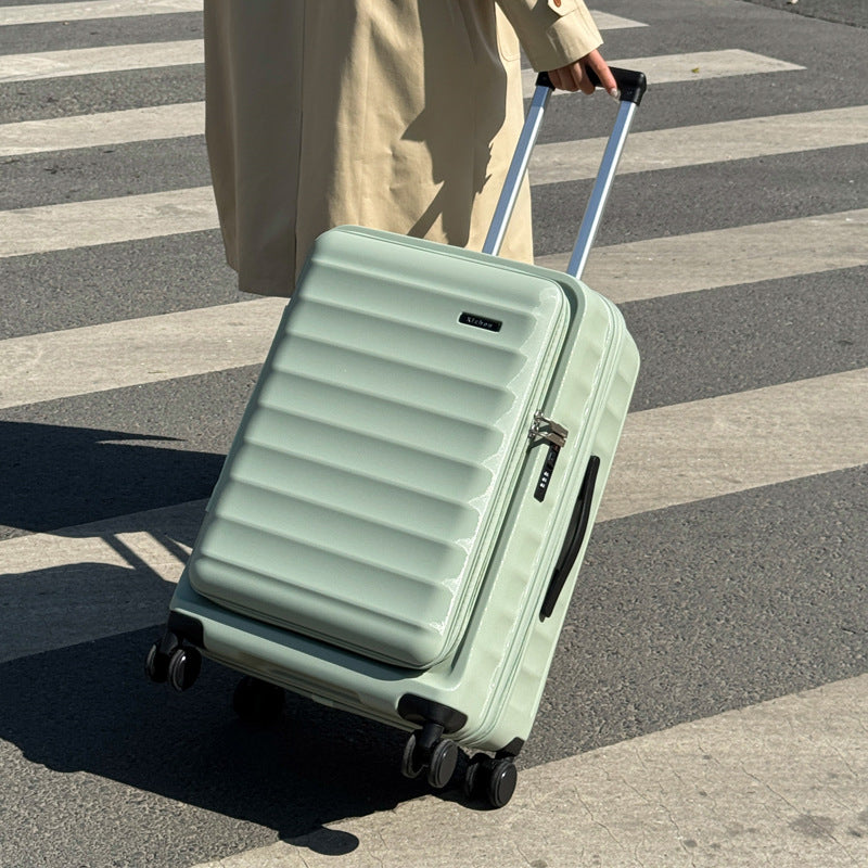 CALORA_ Moderne Trolleykoffer met Zijopening- Uitbreidbaar met TSA-slot en Grote Capaciteit