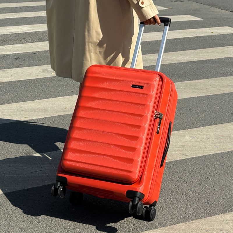 CALORA_ Moderne Trolleykoffer met Zijopening- Uitbreidbaar met TSA-slot en Grote Capaciteit