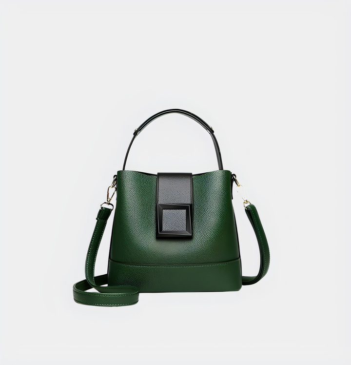 CALORA_ Modieuze Dames Handtas voor de Lente met Grote Capaciteit en Woven Design