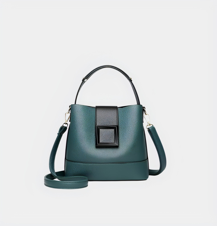 CALORA_ Modieuze Dames Handtas voor de Lente met Grote Capaciteit en Woven Design