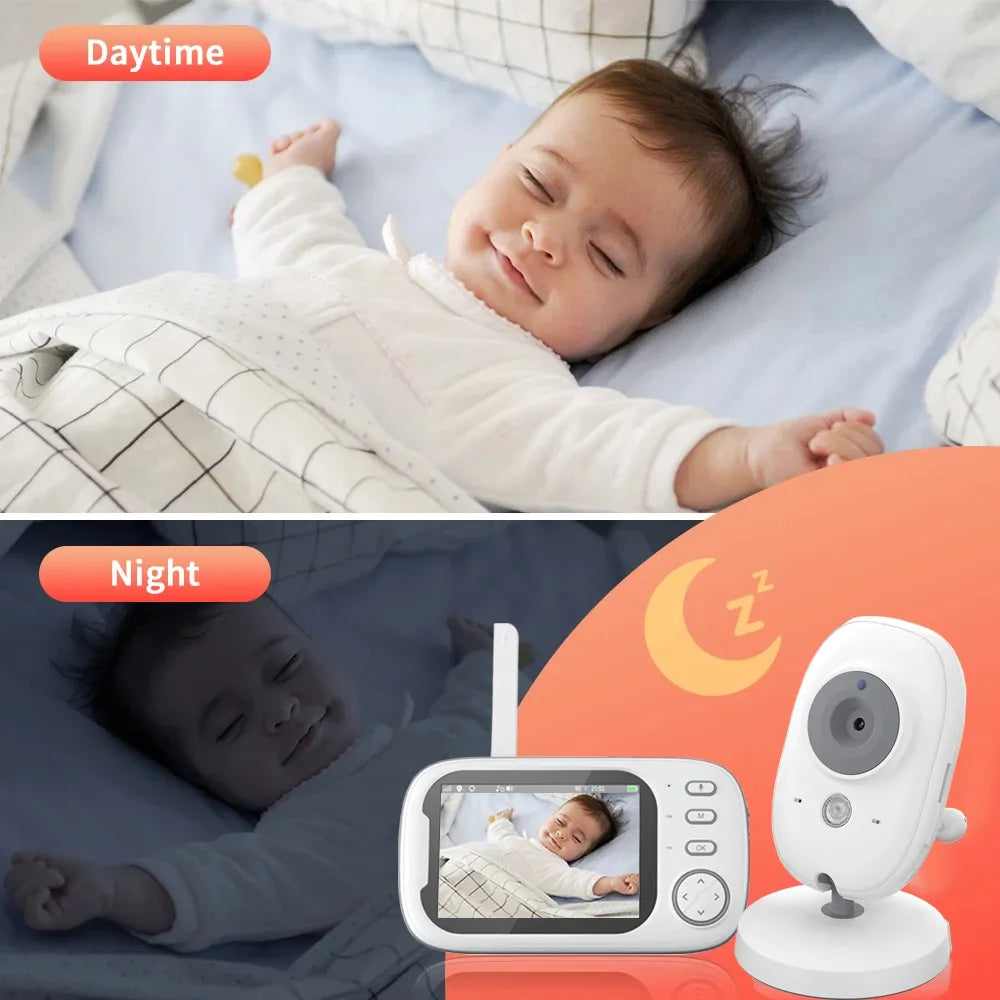 CALORA_ Monimo | Draadloze Babyfoon met LCD Scherm - Temperatuurmonitoring