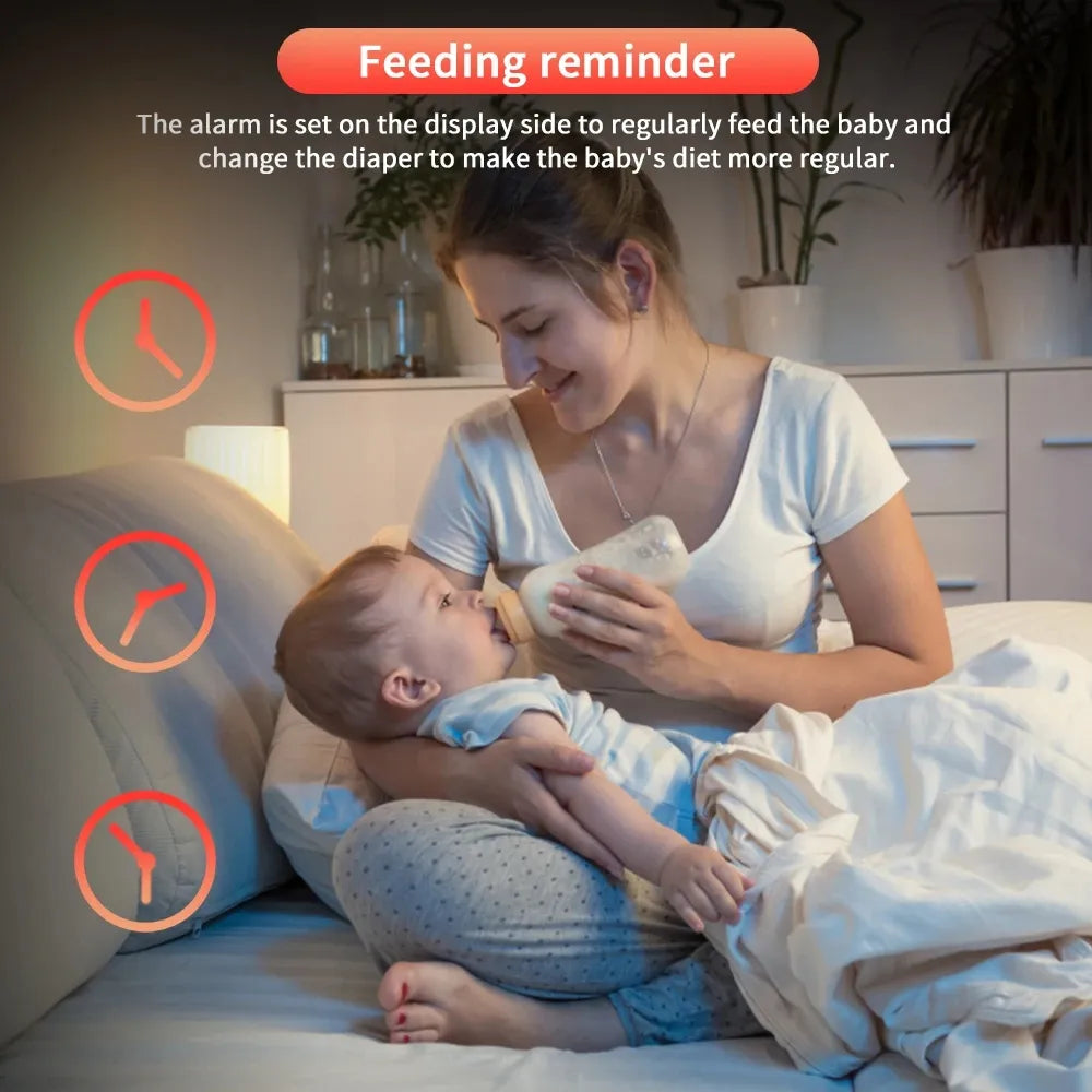 CALORA_ Monimo | Draadloze Babyfoon met LCD Scherm - Temperatuurmonitoring