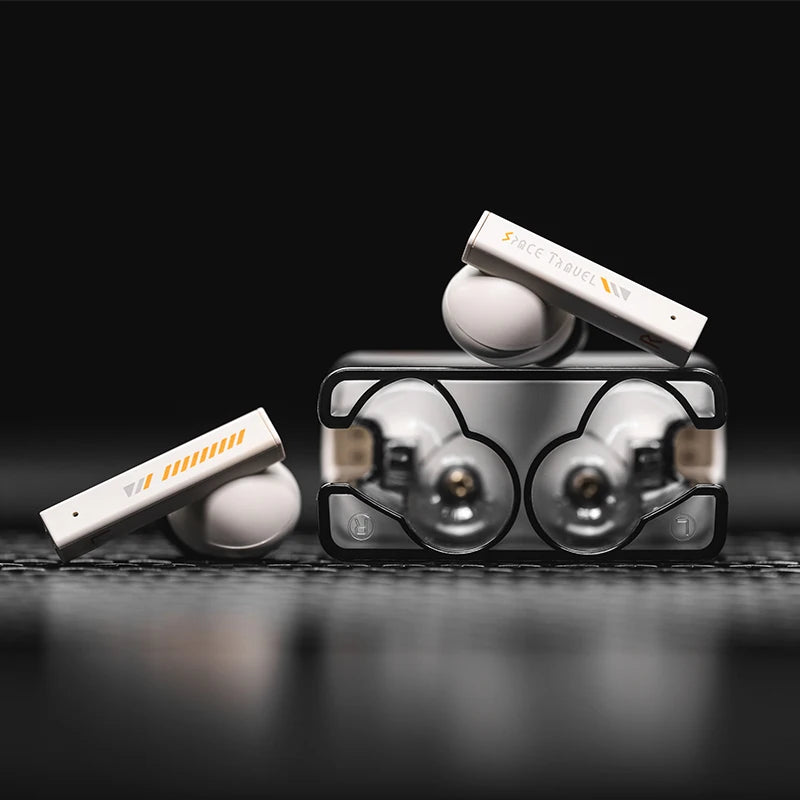 MOONDROP | Draadloze Reis Oordopjes met Bluetooth 5.3 en Noisecancelling-Elektronica/Gadgets-Calora-Zwart-Calora