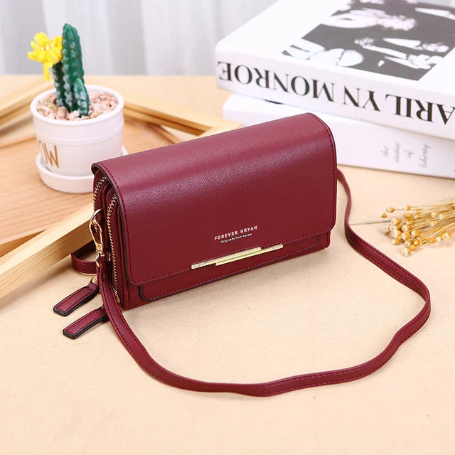 Morino | PU Vegan Leren Dames Handtas-Handtassen-Calora-Zwart-Calora
