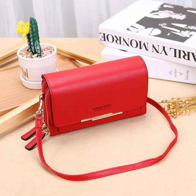 Morino | PU Vegan Leren Dames Handtas-Handtassen-Calora-Zwart-Calora
