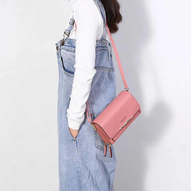 Morino | PU Vegan Leren Dames Handtas-Handtassen-Calora-Zwart-Calora