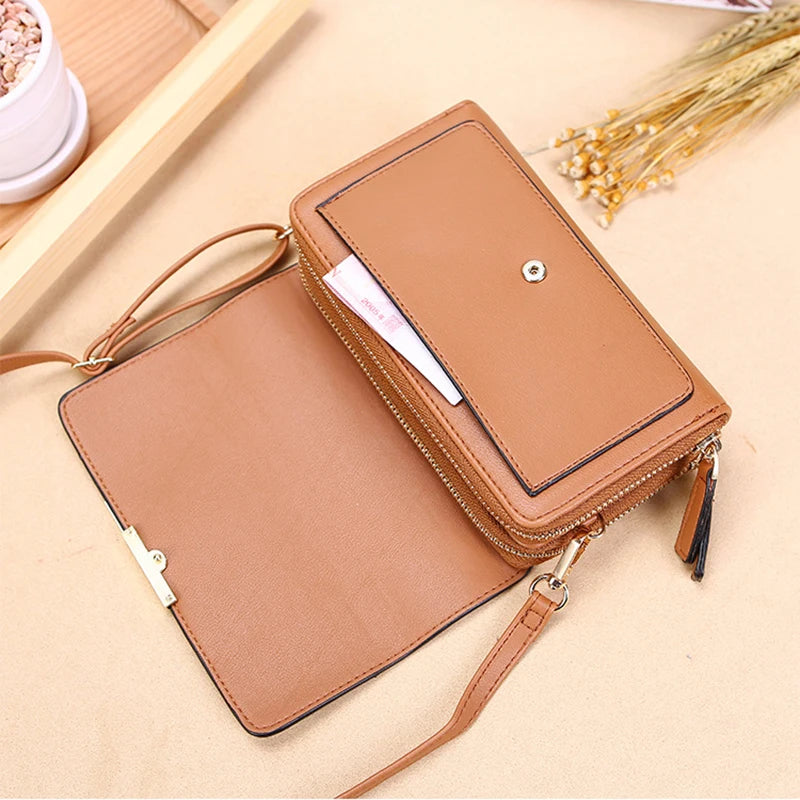 Morino | PU Vegan Leren Dames Handtas-Handtassen-Calora-Zwart-Calora