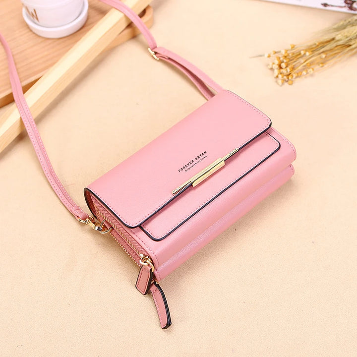 Morino | PU Vegan Leren Dames Handtas-Handtassen-Calora-Zwart-Calora