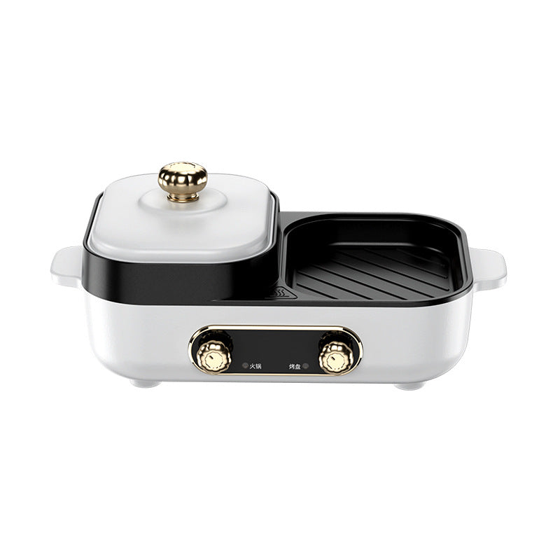 CALORA_ Multifunctionele Elektrische Kookplaat voor Fondue en Barbecue