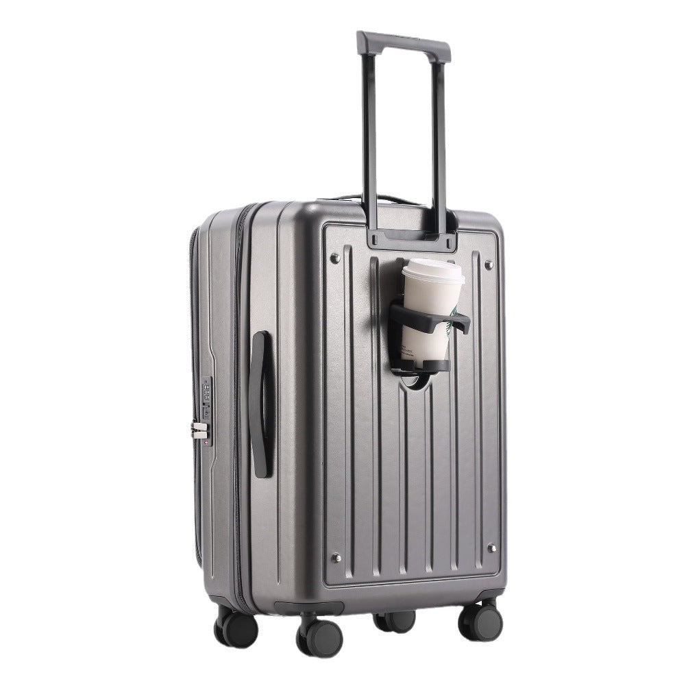 CALORA_ Multifunctionele Koffer Reisbagage met TSA-slot en zijopening