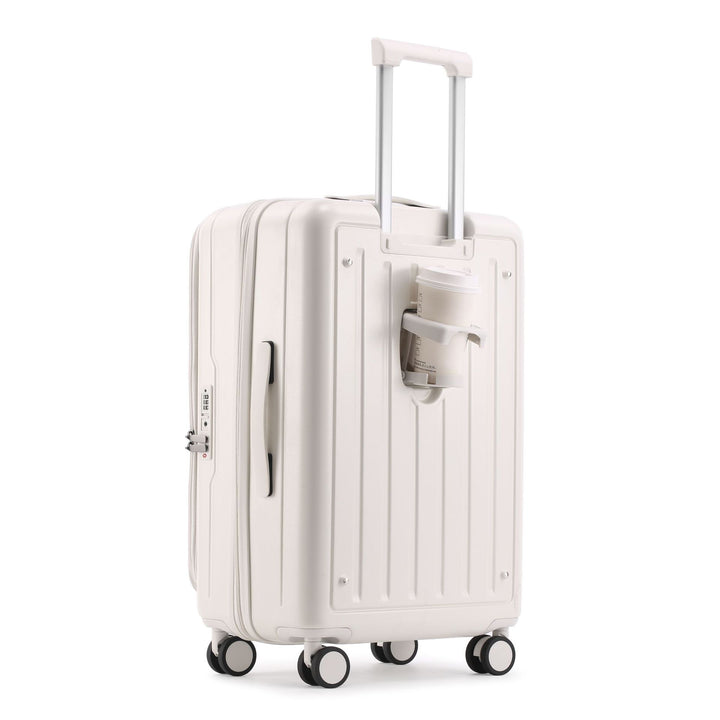 CALORA_ Multifunctionele Koffer Reisbagage met TSA-slot en zijopening