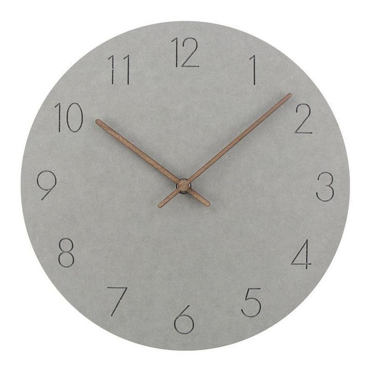 CALORA_ Nordave | Minimalistische Noorse Wanddecoratie Klok van 29 cm