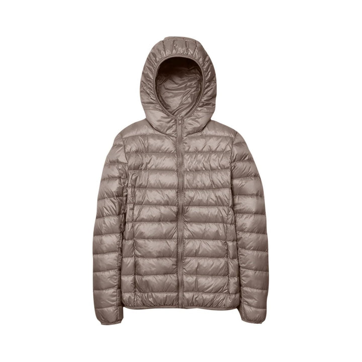 Nova | Licht & Slanke Dons Jas-Zomer Jassen-Calora-Zwart-M-Calora