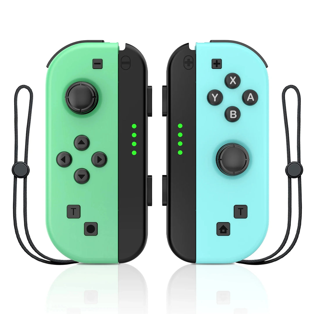 NSGamepadz | Draadloze Bluetooth controllers met oplader voor Nintendo Switch-Elektronica/Gadgets-Calora-Blauw Groen-Calora