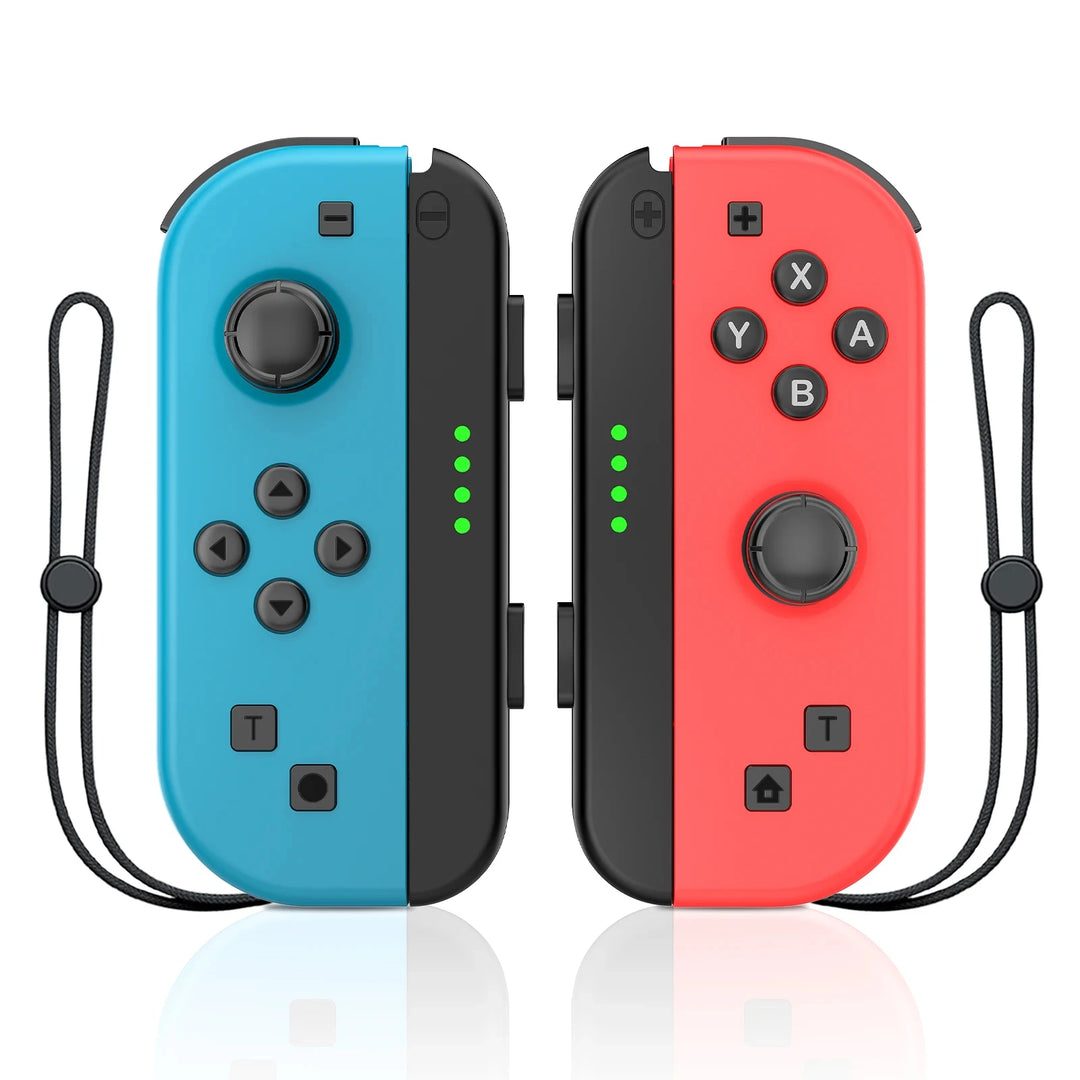 NSGamepadz | Draadloze Bluetooth controllers met oplader voor Nintendo Switch-Elektronica/Gadgets-Calora-Blauw Rood-Calora