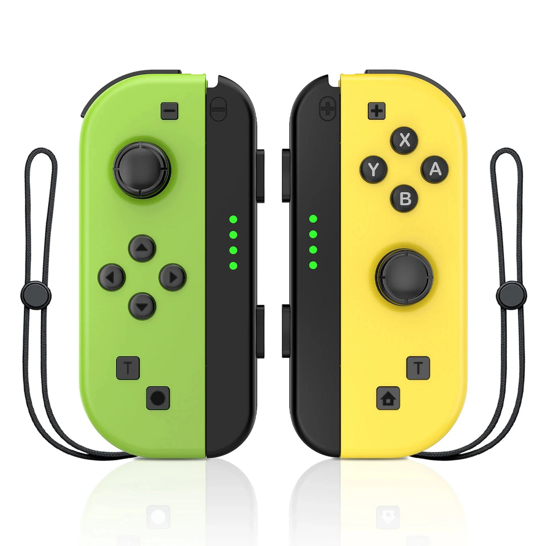 NSGamepadz | Draadloze Bluetooth controllers met oplader voor Nintendo Switch-Elektronica/Gadgets-Calora-Groen Geel-Calora