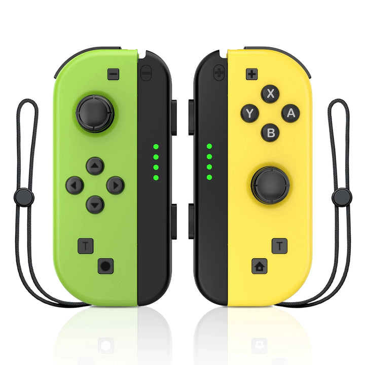 NSGamepadz | Draadloze Bluetooth controllers met oplader voor Nintendo Switch-Elektronica/Gadgets-Calora-Groen Geel-Calora