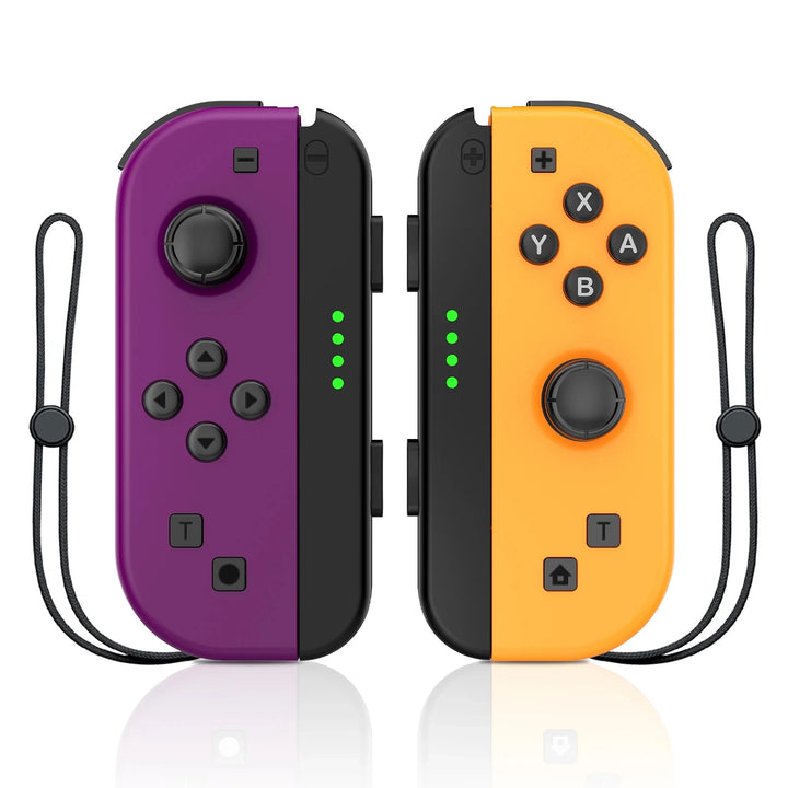 NSGamepadz | Draadloze Bluetooth controllers met oplader voor Nintendo Switch-Elektronica/Gadgets-Calora-Oranje Paars-Calora