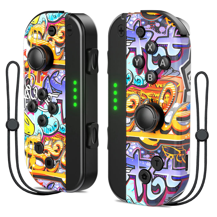 NSGamepadz | Draadloze Bluetooth controllers met oplader voor Nintendo Switch-Elektronica/Gadgets-Calora-Roze-Calora