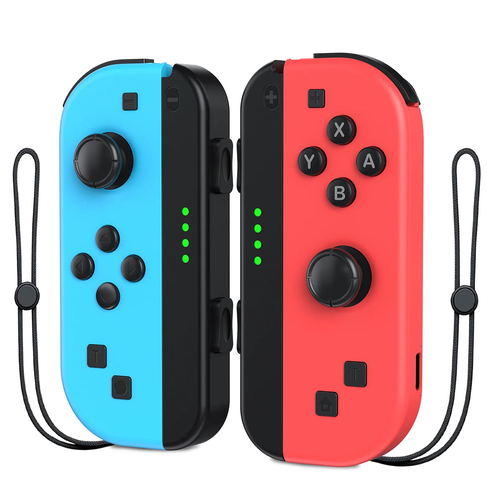 NSGamepadz | Draadloze Bluetooth controllers met oplader voor Nintendo Switch-Elektronica/Gadgets-Calora-Roze-Calora