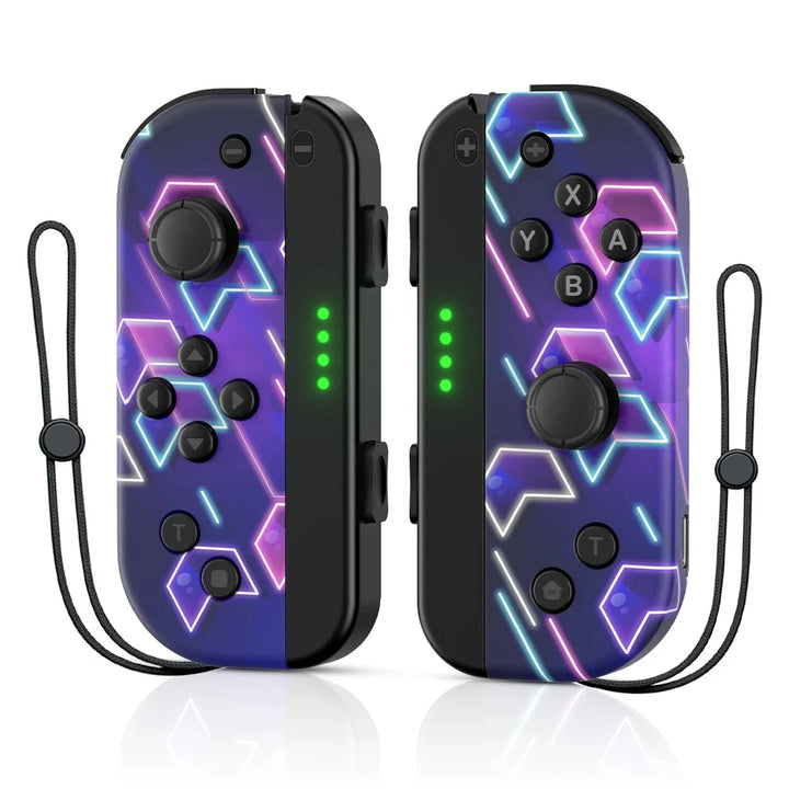 NSGamepadz | Draadloze Bluetooth controllers met oplader voor Nintendo Switch-Elektronica/Gadgets-Calora-Roze-Calora