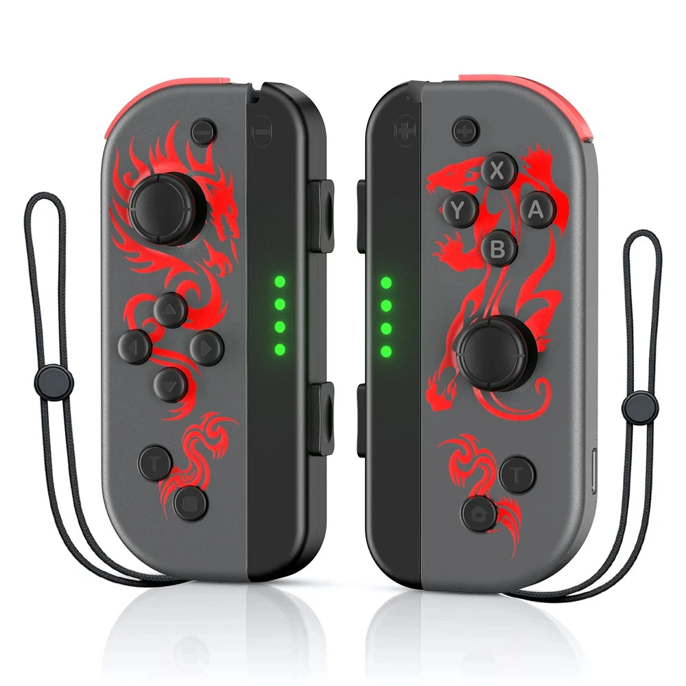 NSGamepadz | Draadloze Bluetooth controllers met oplader voor Nintendo Switch-Elektronica/Gadgets-Calora-Roze-Calora