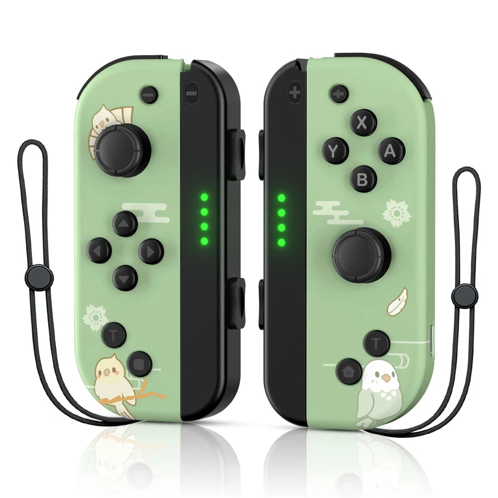 NSGamepadz | Draadloze Bluetooth controllers met oplader voor Nintendo Switch-Elektronica/Gadgets-Calora-Roze-Calora