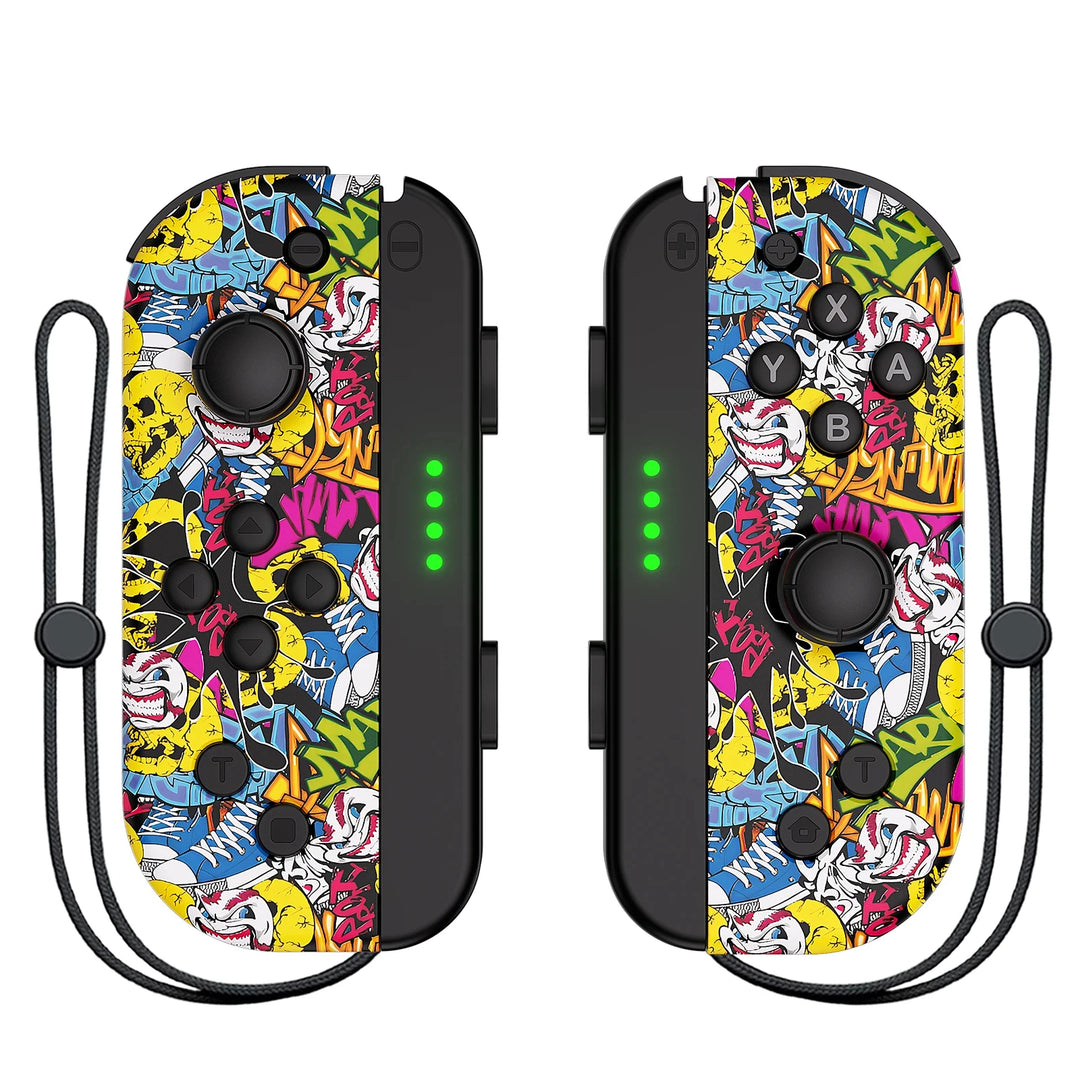 NSGamepadz | Draadloze Bluetooth controllers met oplader voor Nintendo Switch-Elektronica/Gadgets-Calora-Roze-Calora