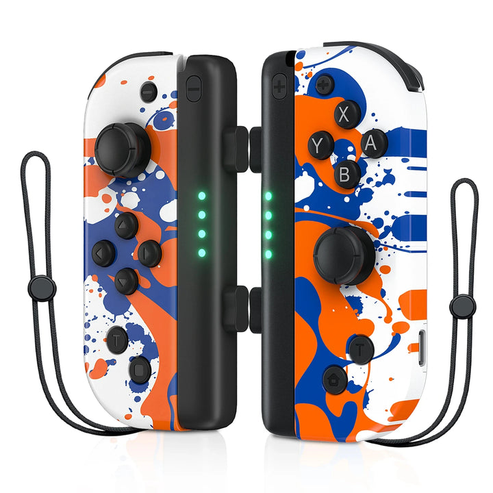 NSGamepadz | Draadloze Bluetooth controllers met oplader voor Nintendo Switch-Elektronica/Gadgets-Calora-Roze-Calora