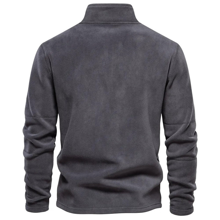 CALORA_ OakForge | Comfortabele Fleece Trui met rits