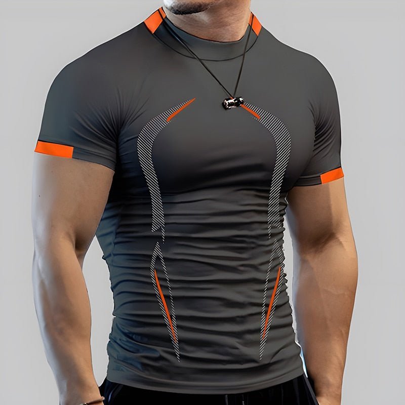 Octavian | Sneldrogend Thermo T-Shirt-T-shirts-Calora-Lichtgrijs-XXS-Calora
