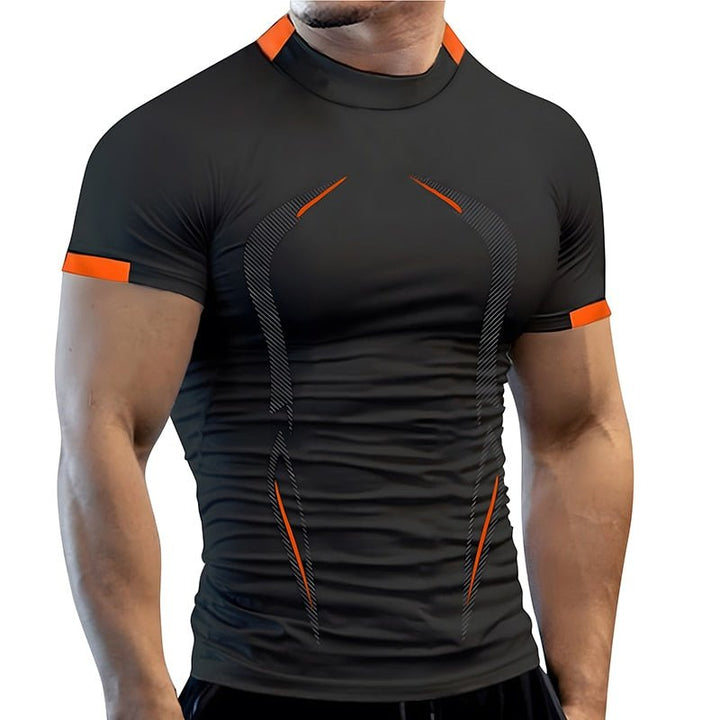 Octavian | Sneldrogend Thermo T-Shirt-T-shirts-Calora-Zwart 3-XXS-Calora