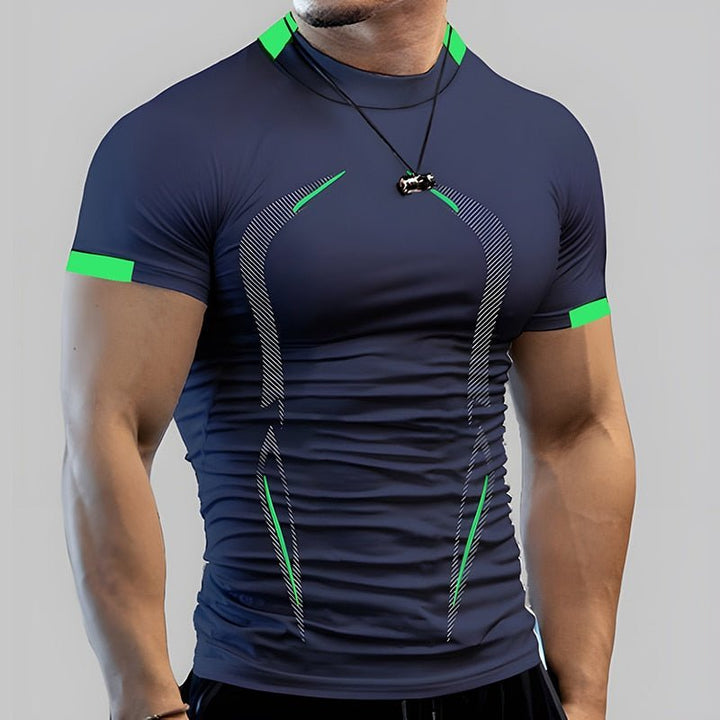Octavian | Sneldrogend Thermo T-Shirt-T-shirts-Calora-Zwart-XXS-Calora