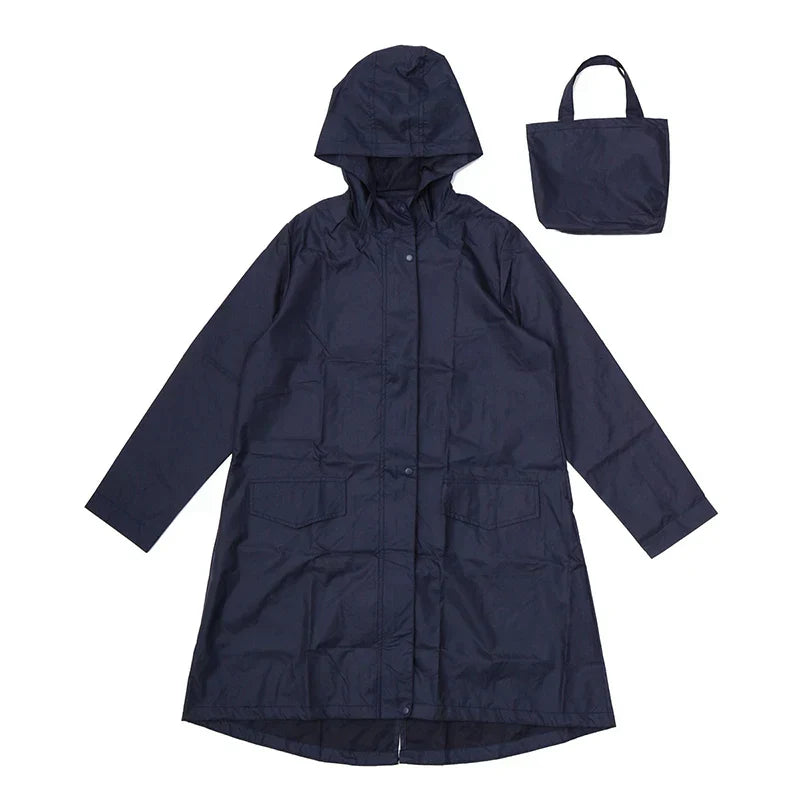 Odilia | Waterdicht Capuchon Regenjas voor Dames-Zomer Jassen-Calora-Lichtgroen-M-Calora