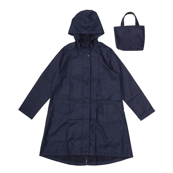Odilia | Waterdicht Capuchon Regenjas voor Dames-Zomer Jassen-Calora-Lichtgroen-M-Calora