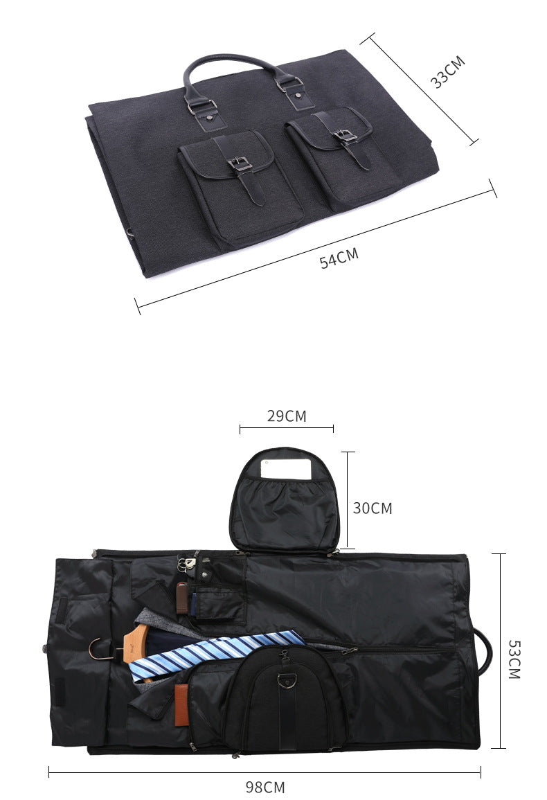 CALORA_ Opvouwbare Reistas voor Zakenreizen en Weekendjes Weg - 52 x 30 x 29 cm