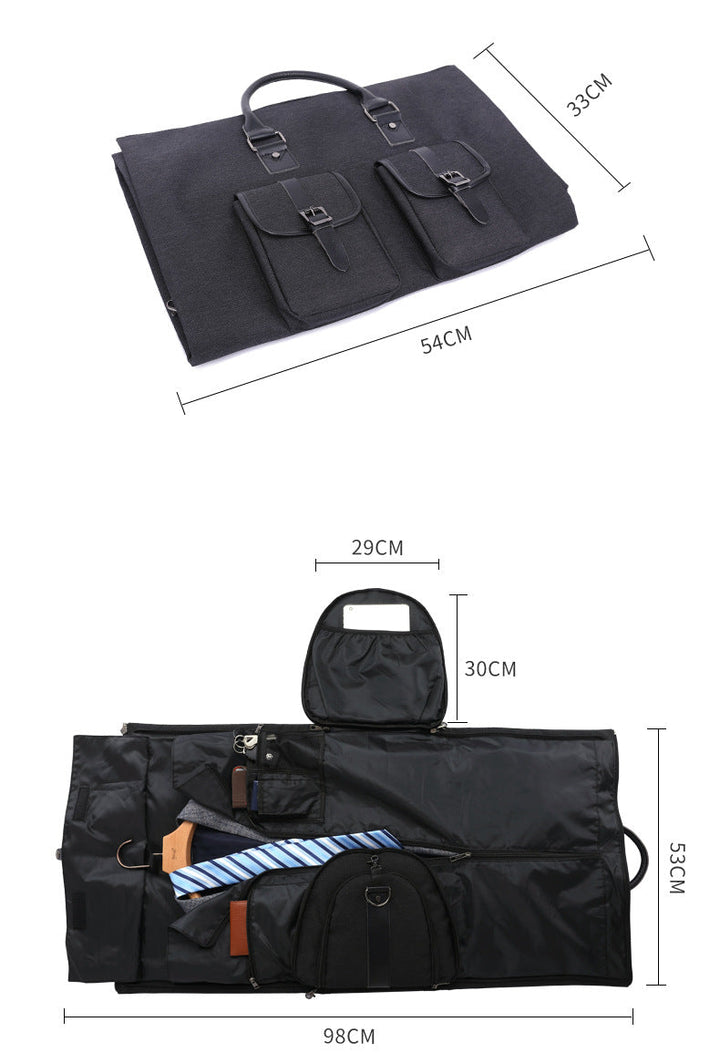 CALORA_ Opvouwbare Reistas voor Zakenreizen en Weekendjes Weg - 52 x 30 x 29 cm