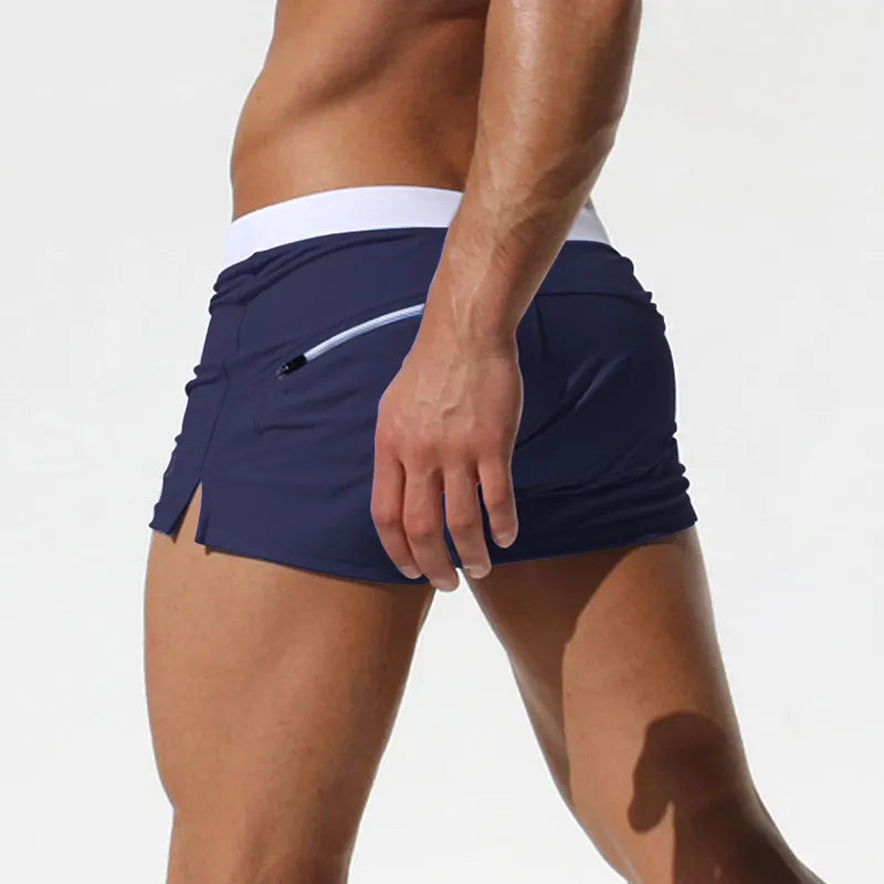 Orion | Korte Moderne Zwembroek - Sneldrogend-Zwemkleding-Calora-Donkerblauw-M-Calora