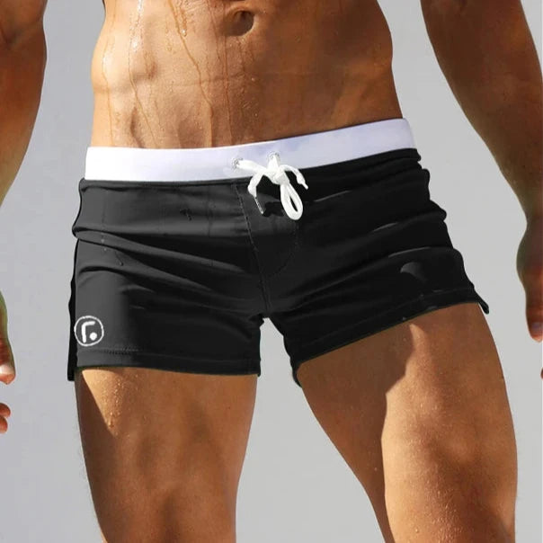 Orion | Korte Moderne Zwembroek - Sneldrogend-Zwemkleding-Calora-Donkerblauw-S-Calora