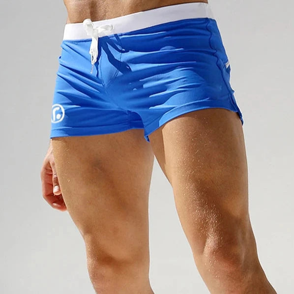 Orion | Korte Moderne Zwembroek - Sneldrogend-Zwemkleding-Calora-Donkerblauw-S-Calora