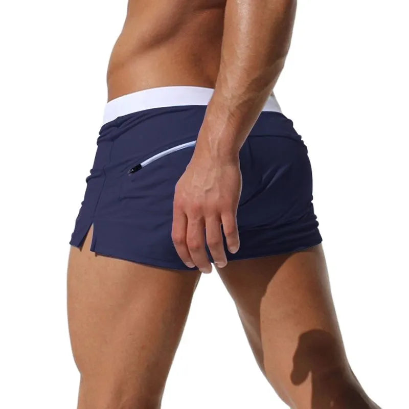 Orion | Korte Moderne Zwembroek - Sneldrogend-Zwemkleding-Calora-Donkerblauw-S-Calora